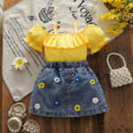 Cross-border exclusive three-piece set including a collared plaid shirt, a camisole vest, and heavy-duty washed denim jeans with fringed edges